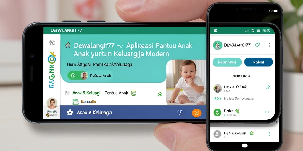 Tampilan antarmuka DEWALANGIT77 yang memudahkan pemantauan anak.