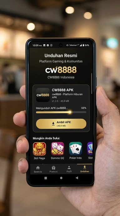 Tampilan halaman APK cw8888